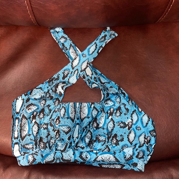 2 Piece Cheetah Print Pro Cheer Audition Outfit - Picture 4 of 5